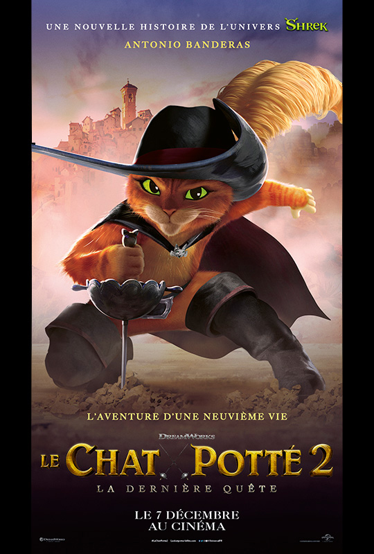 Affiche du Chat potté 2